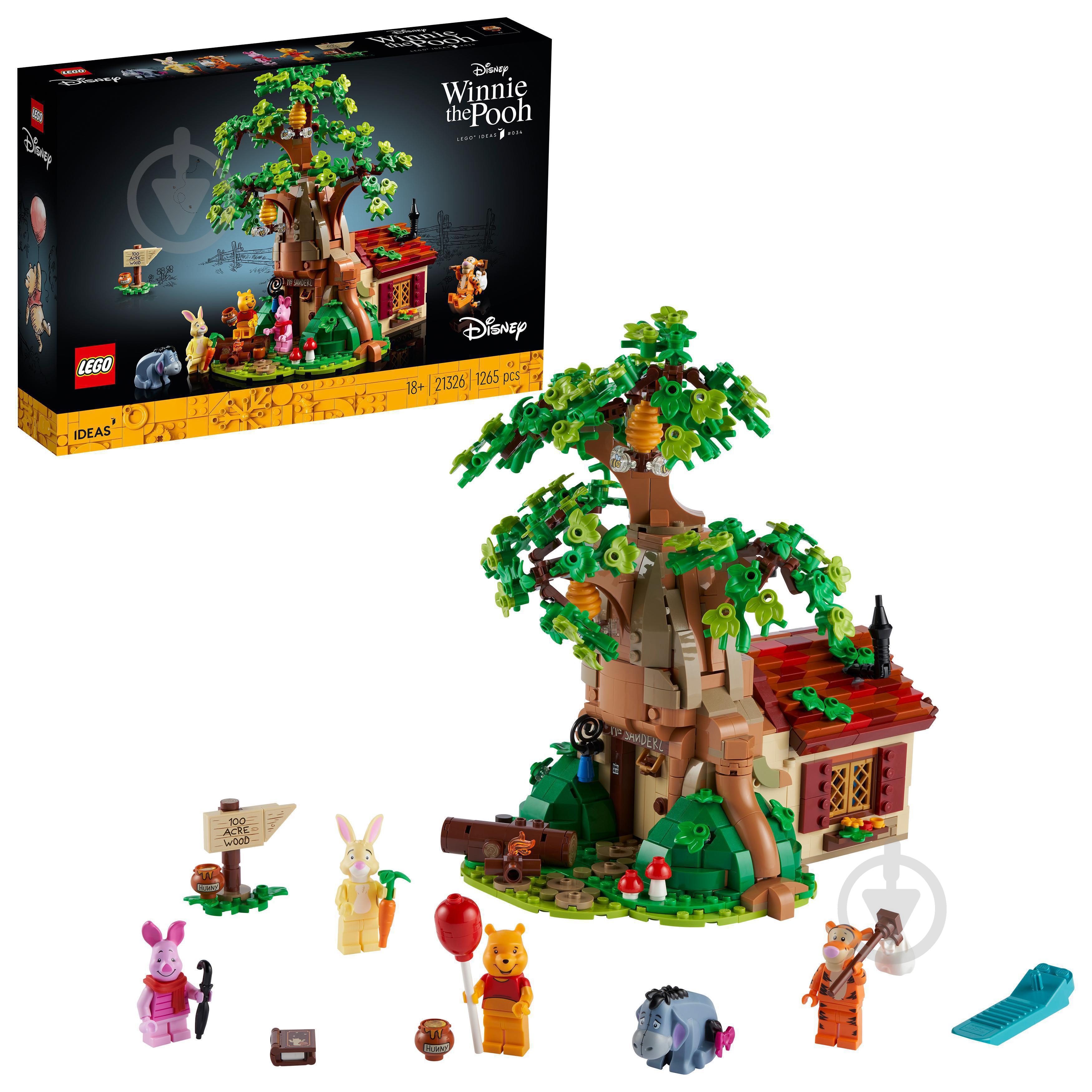 Конструктор LEGO Ideas Винни Пух 21326 - фото 1 Конструктор LEGO Ideas Винни Пух 21326 - фото 1