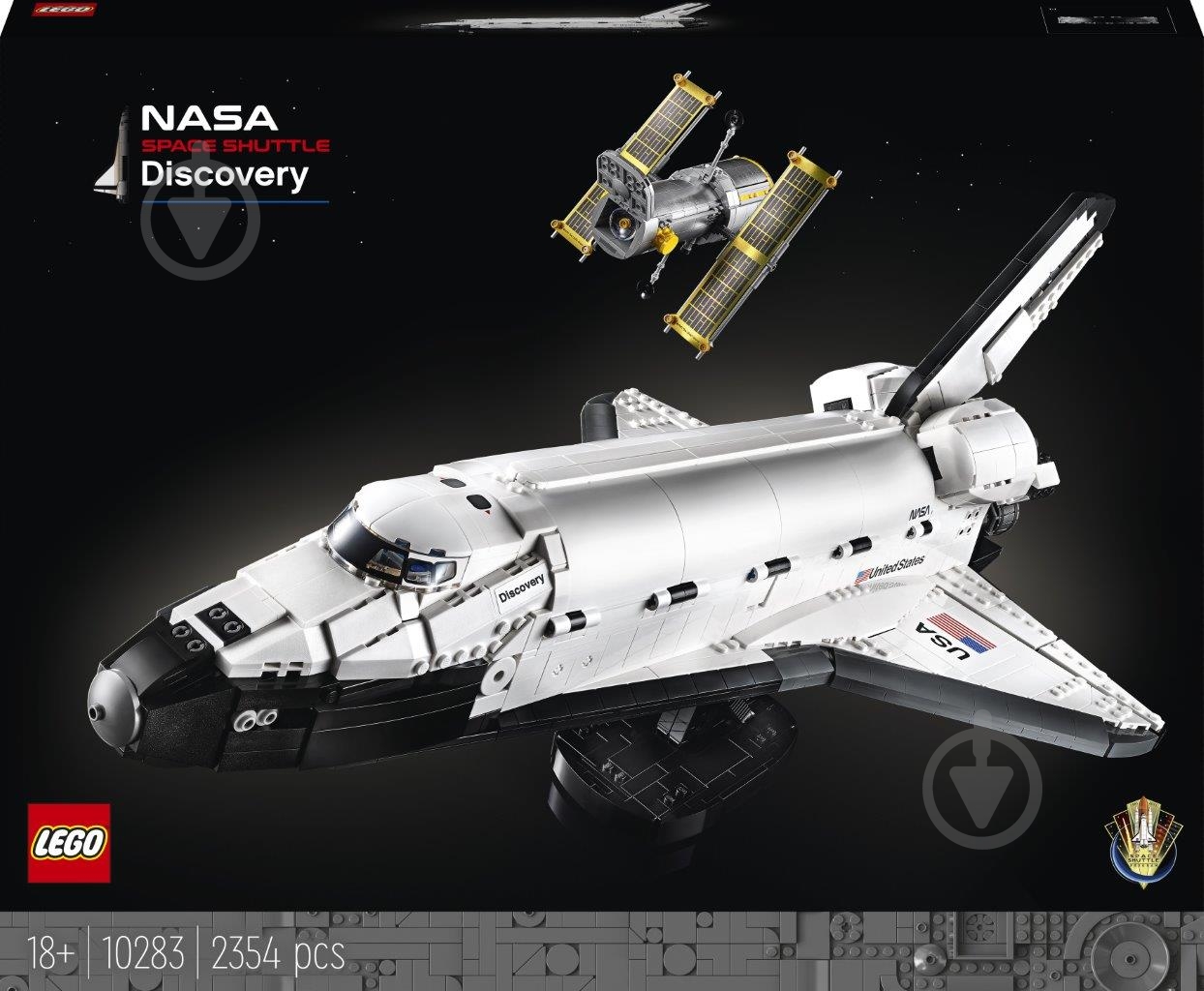 ᐉ Конструктор LEGO Icons Космический шаттл NASA «Дискавери» 10283
