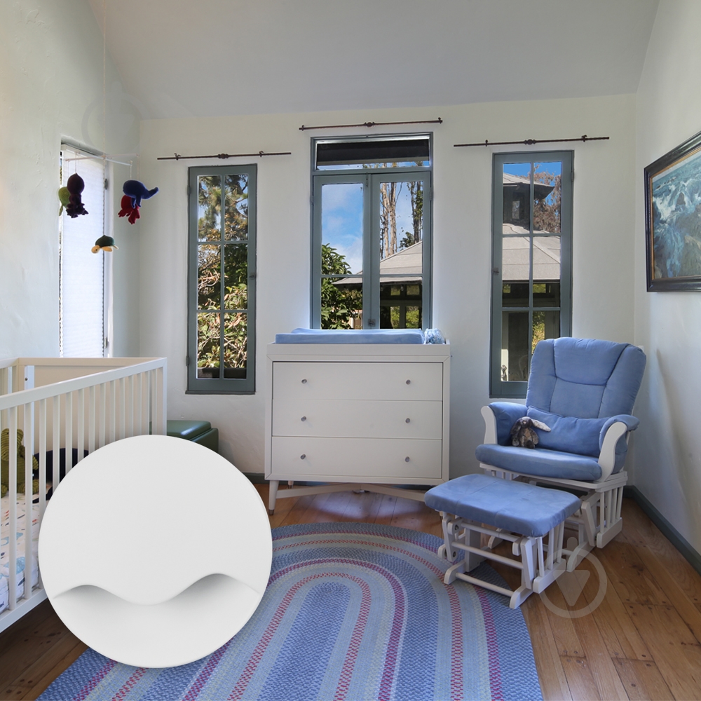 Ночник LightMaster DEL20 с сенсором LED 0,45 Вт белый - фото 6 Ночник LightMaster DEL20 с сенсором LED 0,45 Вт белый - фото 6