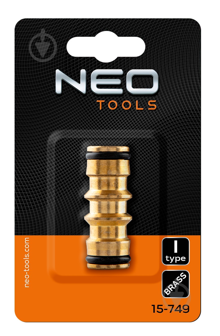 Соединитель NEO tools тип I латунь (15-749) - фото 4