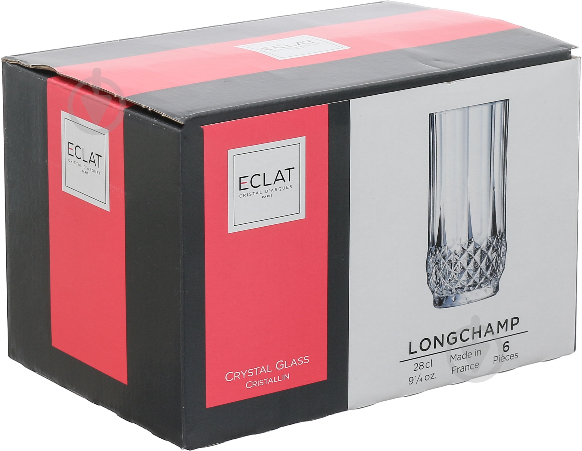 Набор стаканов высоких Eclat Longchamp L7554 280 мл 6 шт. - фото 2