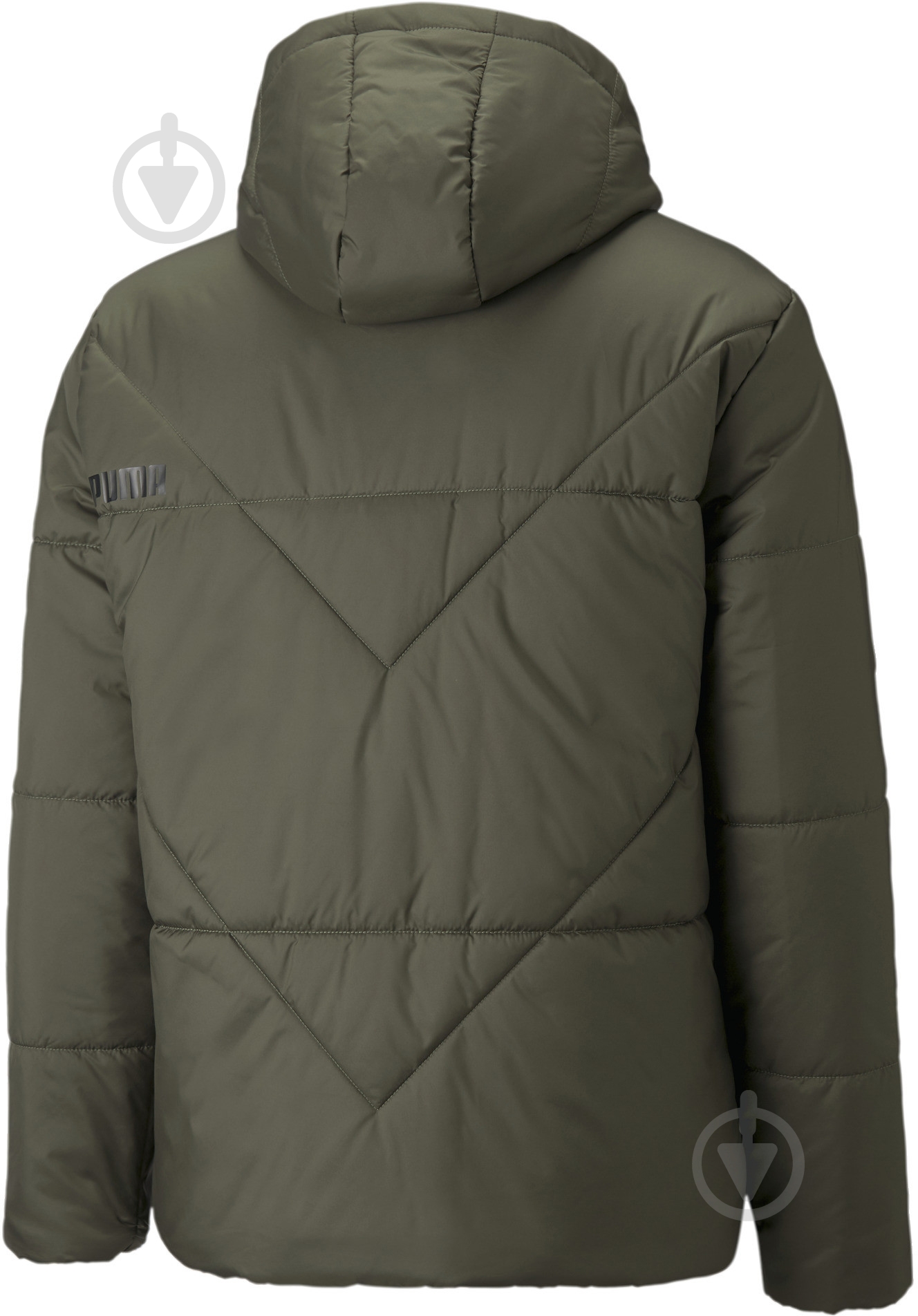 Куртка мужская Puma ESS Padded Jacket 58764544 р.2XL зеленая - фото 2 Куртка мужская Puma ESS Padded Jacket 58764544 р.2XL зеленая - фото 2