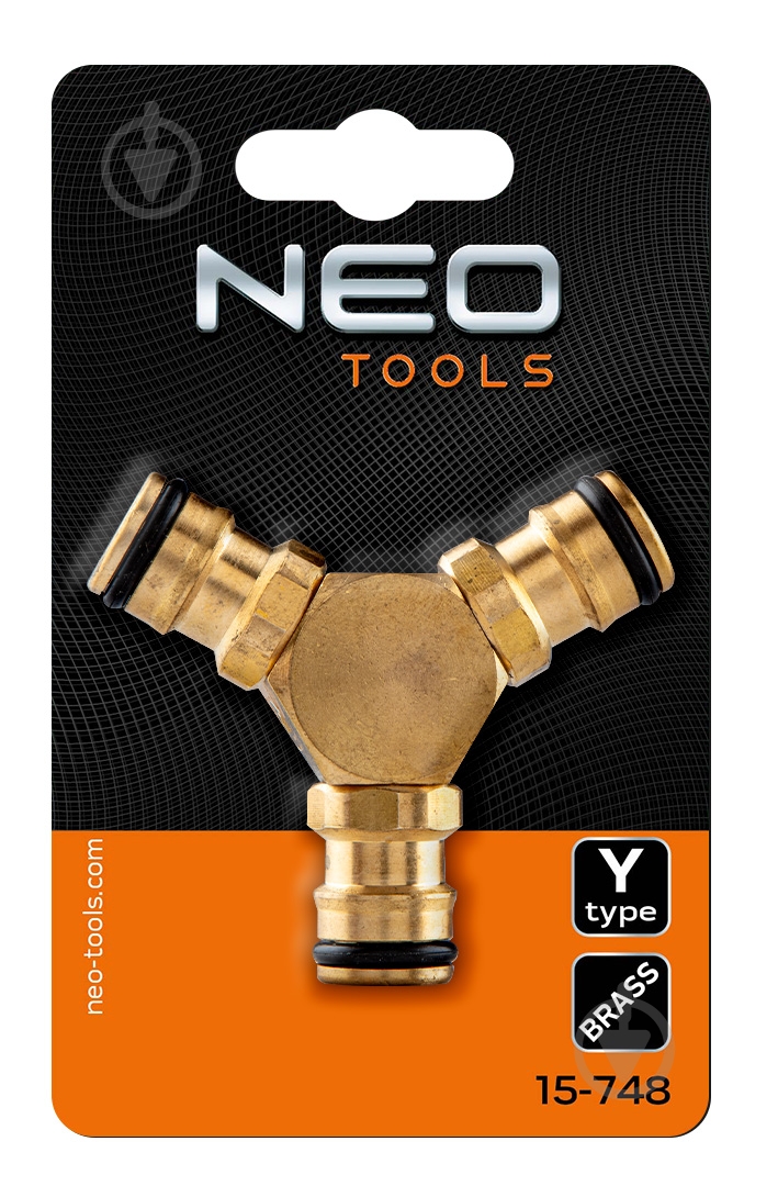 Соединитель-тройник NEO tools 15-748 - фото 6 Соединитель-тройник NEO tools 15-748 - фото 6