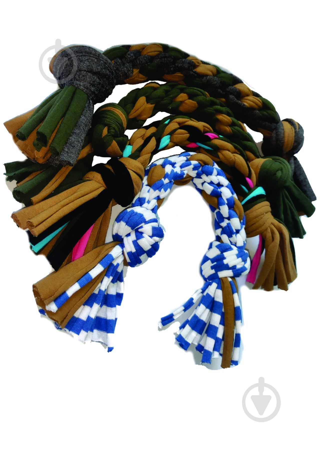 Іграшка для собак DOGGY JOY Мотузка пряма 20 см в асортименті - фото 2 Іграшка для собак DOGGY JOY Мотузка пряма 20 см в асортименті - фото 2