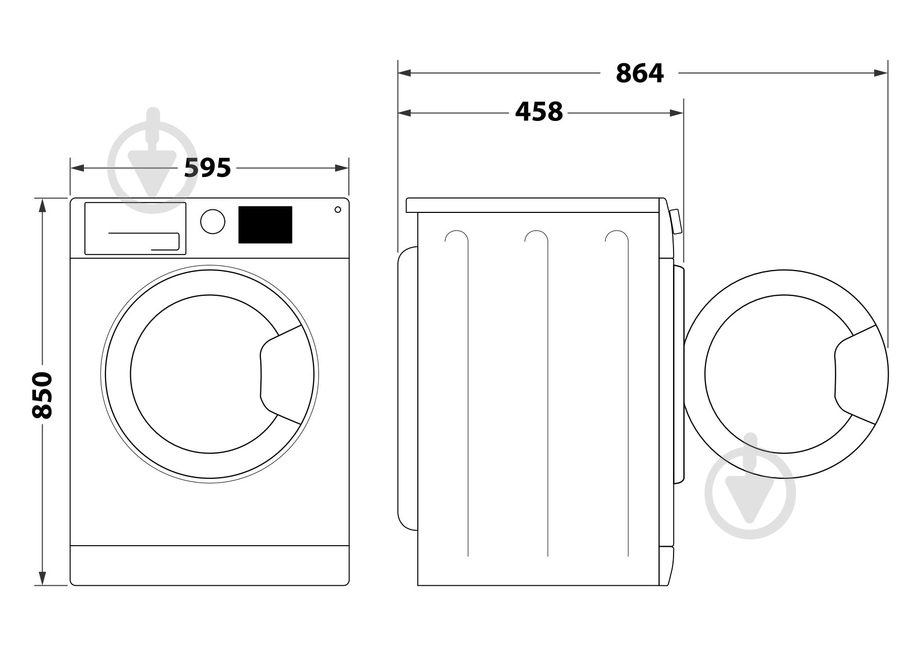 ВИТРИНА! Стиральная машина Whirlpool WRBSS 6239 W UA - фото 6