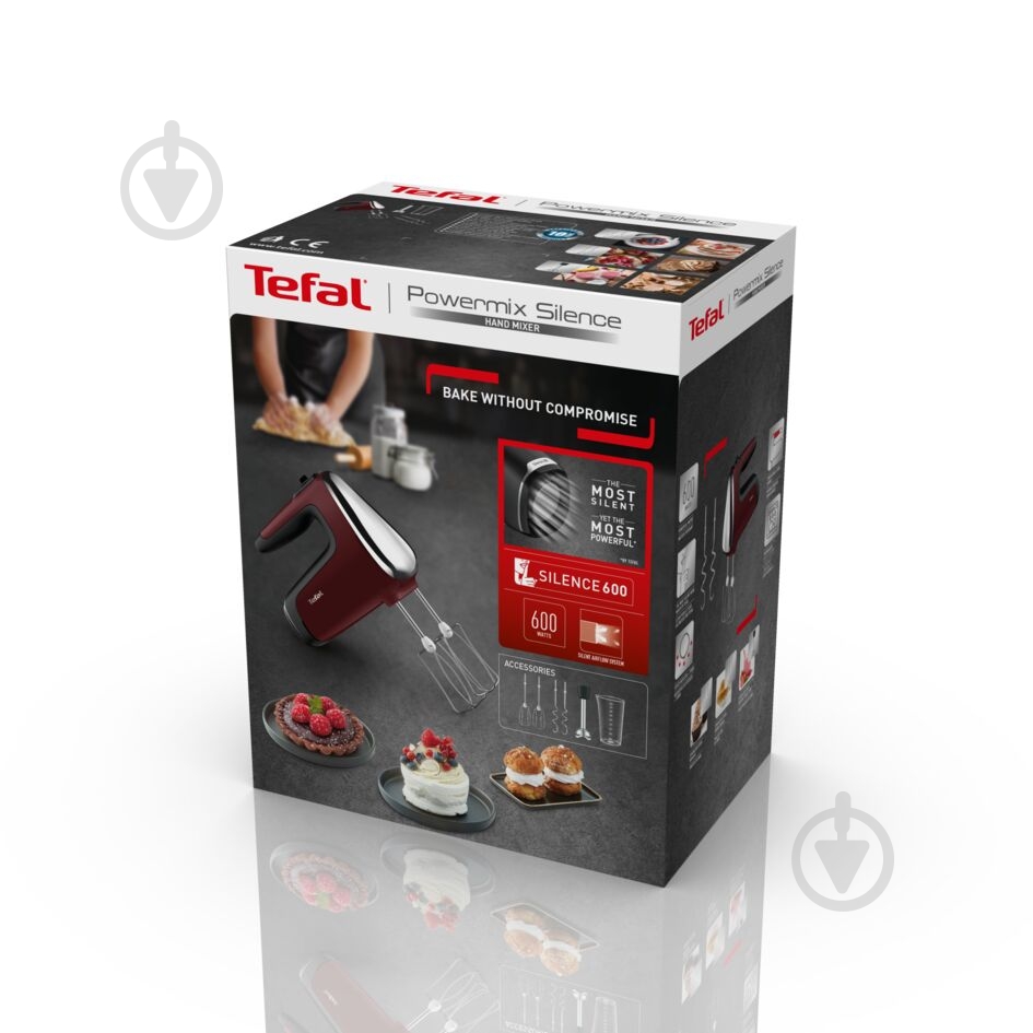 Миксер Tefal Powermix Silence HT652538 - фото 13 Миксер Tefal Powermix Silence HT652538 - фото 13