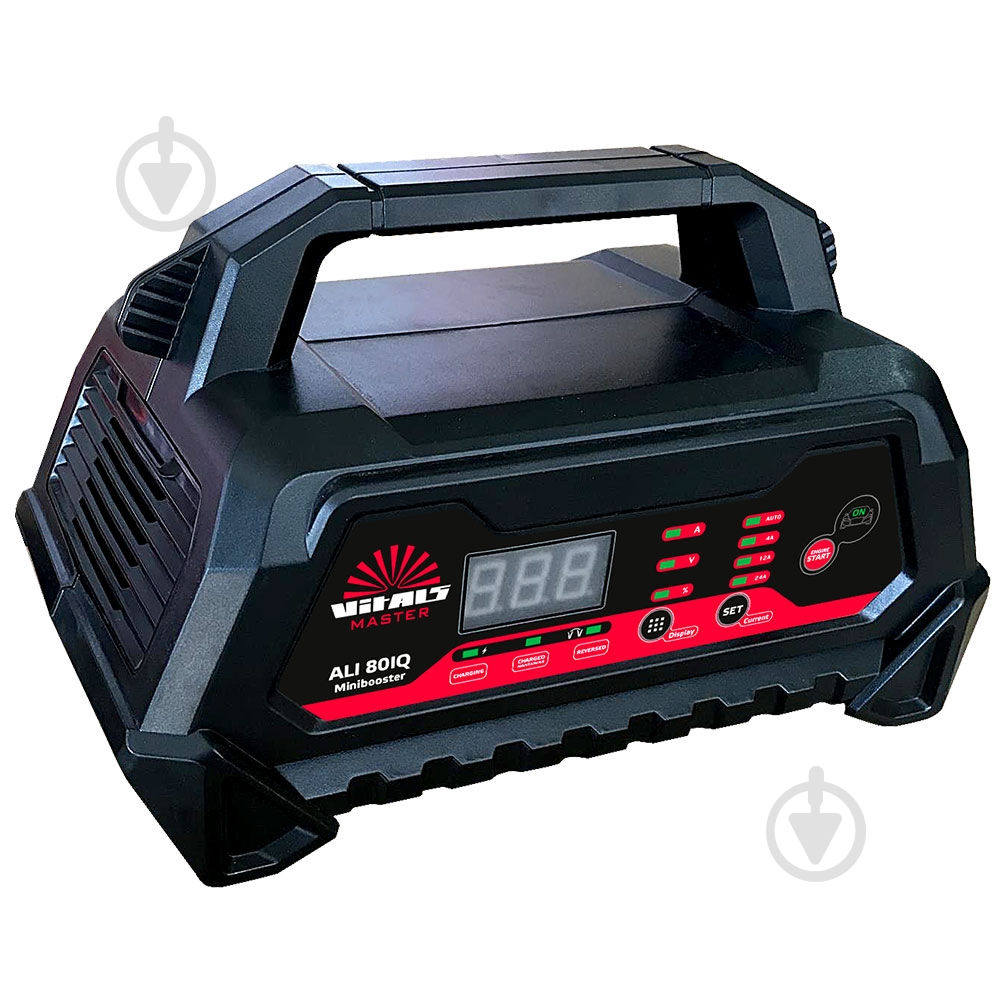 Пускозарядное устройство инверторное Vitals Master Minibooster 3 А 450 А/год (80IQ) - фото 2