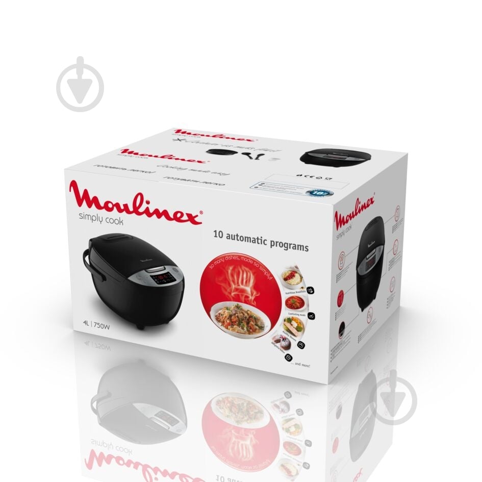 Мультиварка Moulinex SIMPLY COOK 4L MK611832 - фото 5