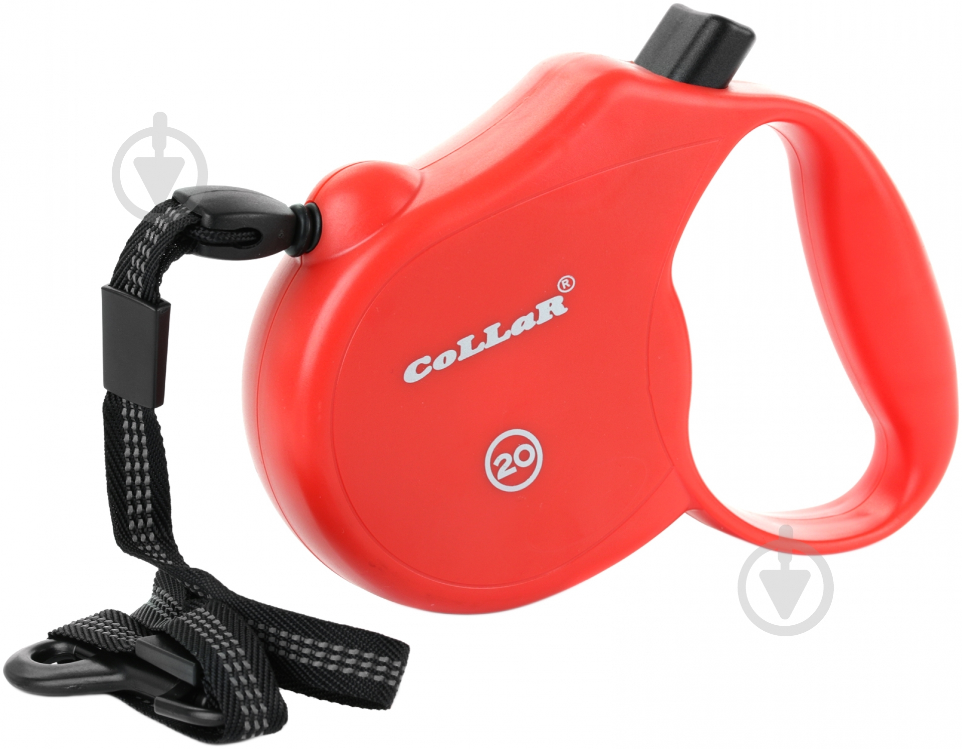 Поводок-рулетка Collar Control до 12 кг 5 м красный 81103 - фото 2