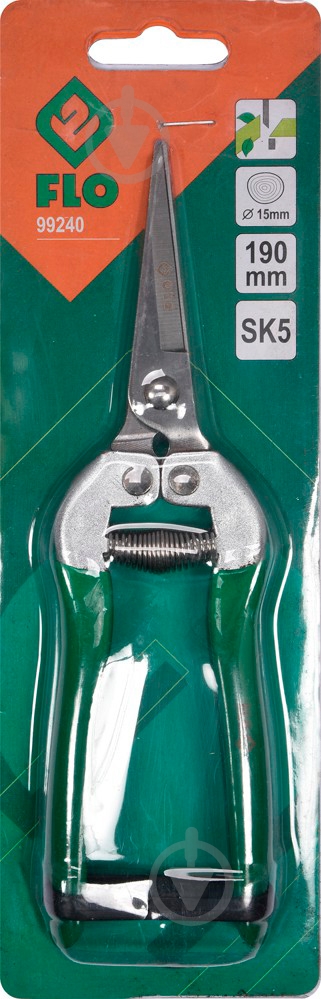 Секатор плоскостной Flo 190 мм (99240) - фото 2