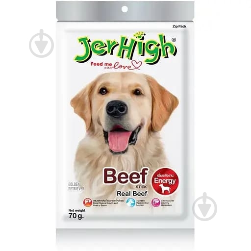 Лакомство JerHigh палочки с курицей и говяжьей печенью 70 г - фото 1 Лакомство JerHigh палочки с курицей и говяжьей печенью 70 г - фото 1