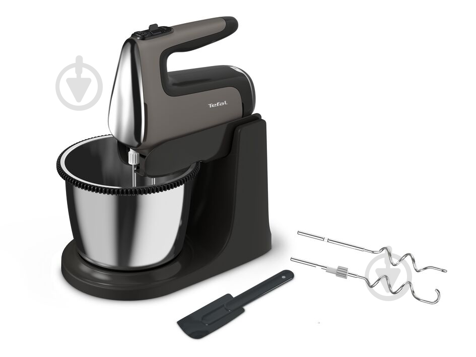 Миксер планетарный Tefal Powermix Silence HT654E38 - фото 1 Миксер планетарный Tefal Powermix Silence HT654E38 - фото 1