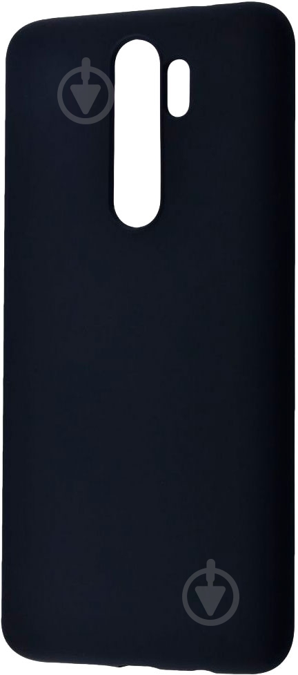 Чехол WAVE Colorful Case (TPU) черный для Xiaomi Redmi Note 9 - фото 1