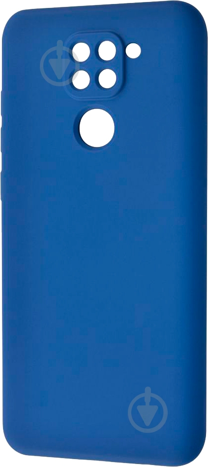 Чехол WAVE Colorful Case (TPU) синий для Xiaomi Redmi Note 9 - фото 1