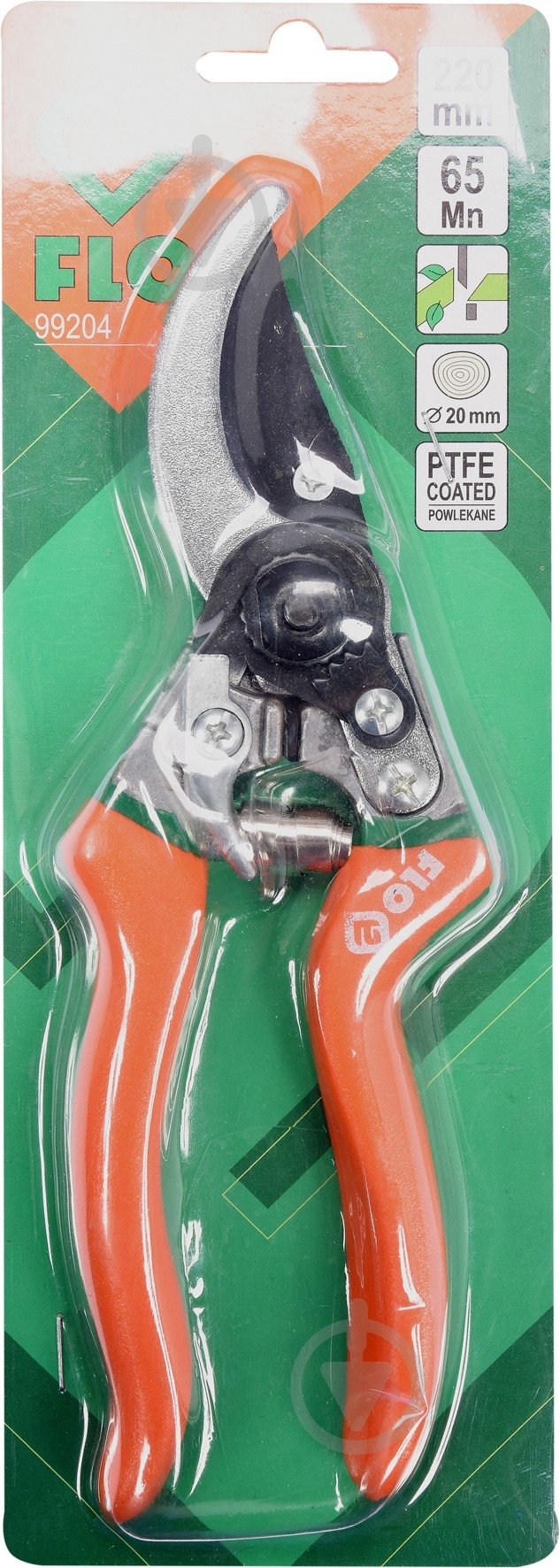 Секатор плоскостной Flo 215 мм (99204) - фото 3