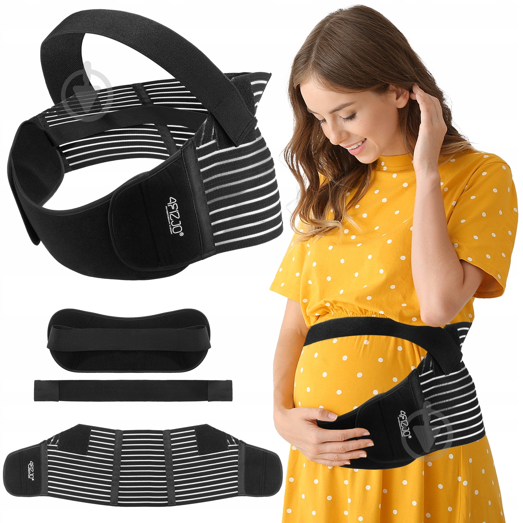 Пояс (бандаж) для вагітних 4FIZJO 4FJ0534 Size S 4fizjo 4FJ0534 р. S чорний - фото 5
