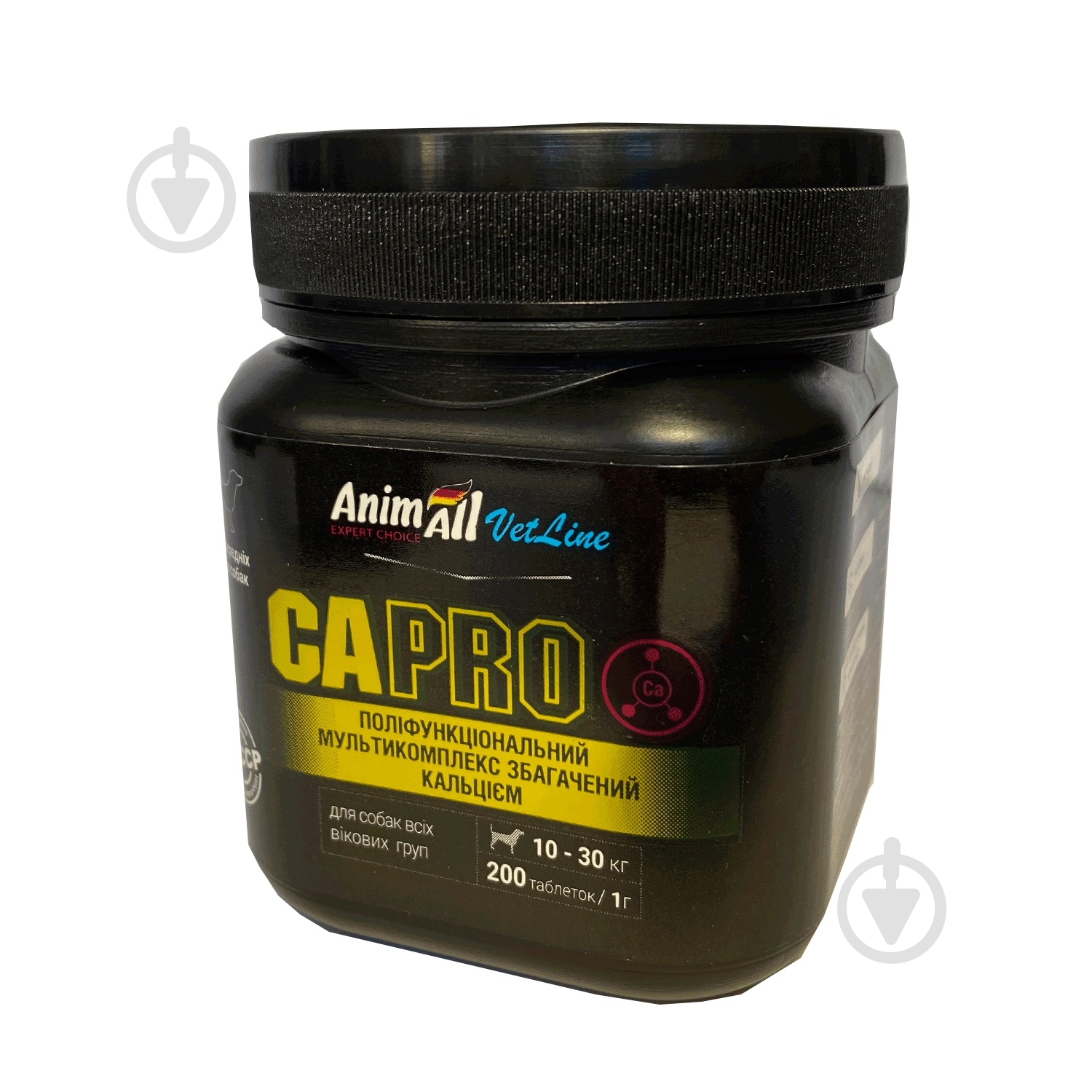 Вітамінно-мінеральний комплекс Animall Vetline Ca PRO для собак середніх порід 200 табл./1 г - фото 1 Вітамінно-мінеральний комплекс Animall Vetline Ca PRO для собак середніх порід 200 табл./1 г - фото 1