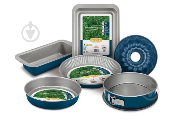 Форма для выпекания Guardini разъемная круглая XBake 24х7,6 см - фото 3 Форма для выпекания Guardini разъемная круглая XBake 24х7,6 см - фото 3