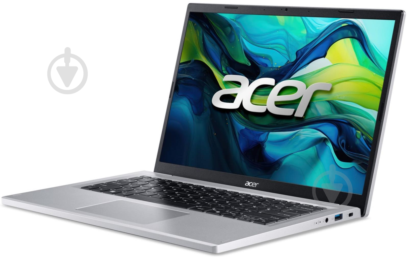 Ноутбук Acer Aspire Go 14 AG14-32P-39ZR 14" (NX.J3QEU.005) pure silver - фото 3 Ноутбук Acer Aspire Go 14 AG14-32P-39ZR 14" (NX.J3QEU.005) pure silver - фото 3
