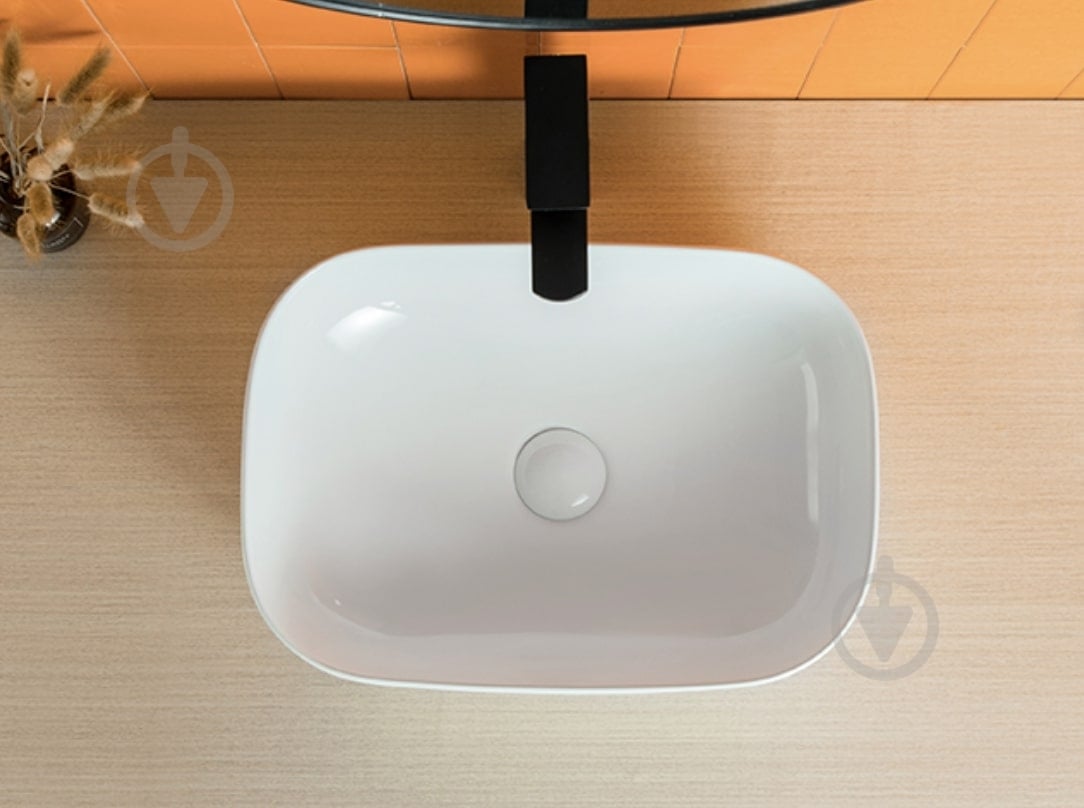 Умивальник Mixxen Guava білий 45,5x32x13,5см MXWE0818 - фото 6 Умивальник Mixxen Guava білий 45,5x32x13,5см MXWE0818 - фото 6