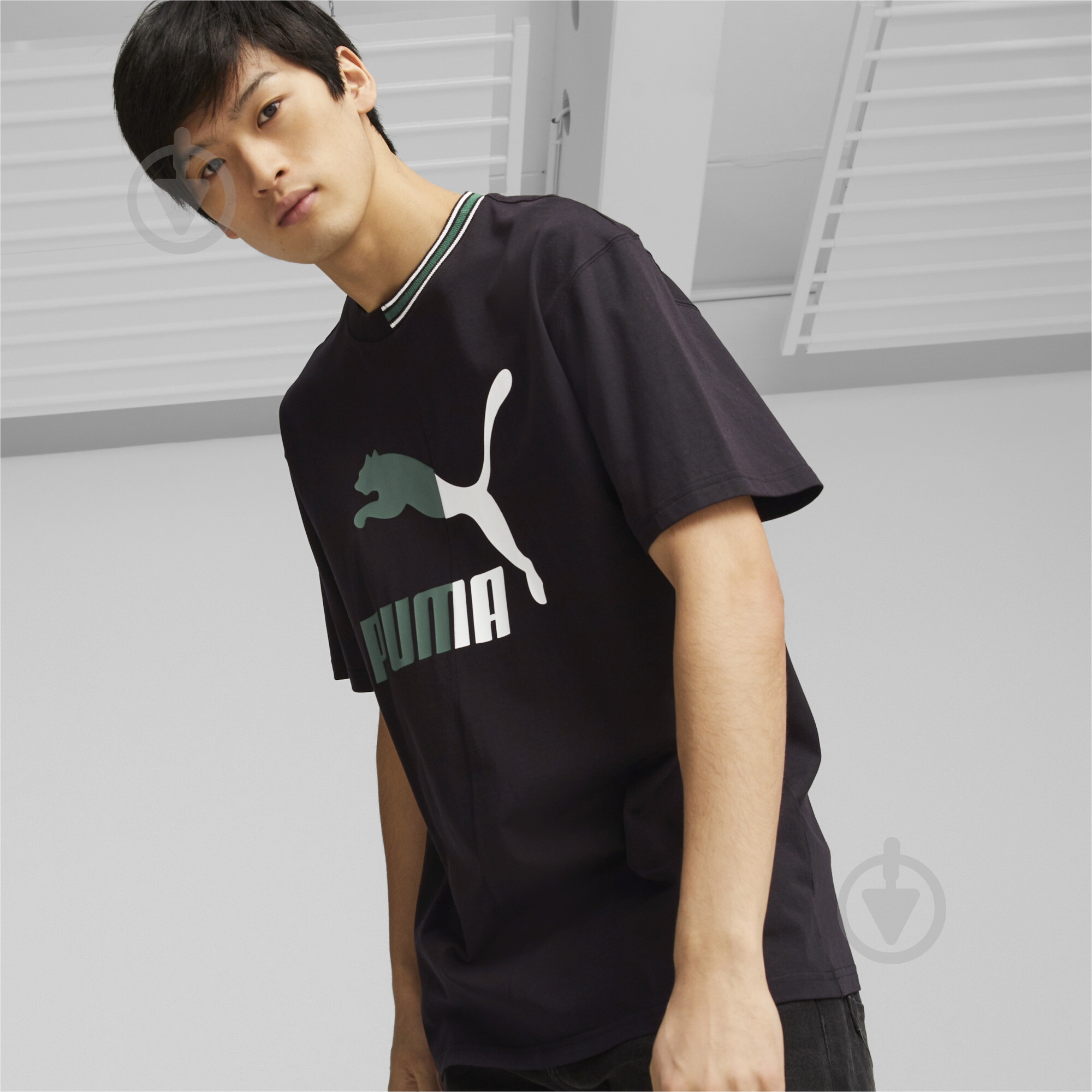 Футболка Puma CLASSICS ARCHIVE REMASTER TEE 53829601 р.M черный - фото 3