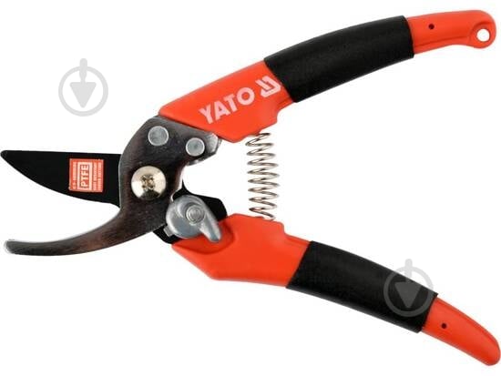 Секатор плоскостной YATO 175 мм (YT-8805) - фото 2 Секатор плоскостной YATO 175 мм (YT-8805) - фото 2