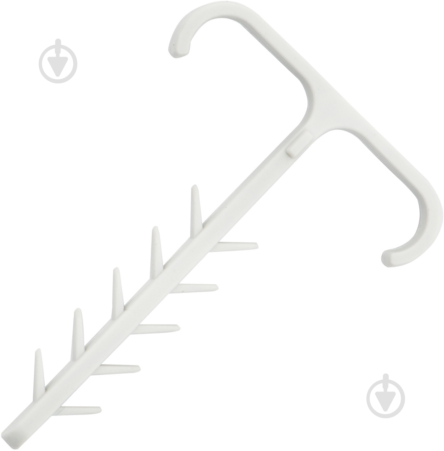 Дюбель быстрого монтажа для кабеля Smart X 3x2,5 мм двойной плоский 100 шт. белый - фото 1