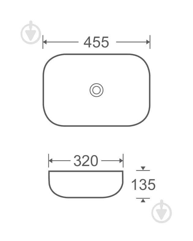 Умывальник Mixxen Kila белый-мат. 45,5x32x13,5см MXWE0817MT - фото 2 Умывальник Mixxen Kila белый-мат. 45,5x32x13,5см MXWE0817MT - фото 2