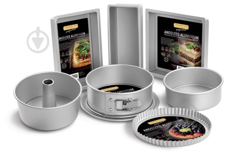 Форма для выпекания Guardini круглая со съемным дном Professional 26x7,5 см - фото 5 Форма для выпекания Guardini круглая со съемным дном Professional 26x7,5 см - фото 5