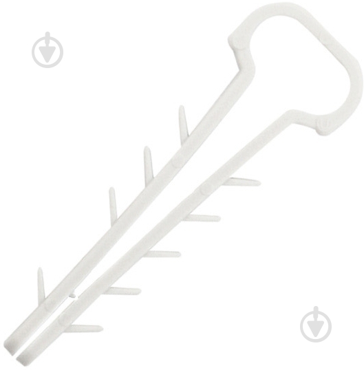 Дюбель быстрого монтажа для кабеля Smart X 2x2,5 мм плоский 25 шт. белый - фото 1