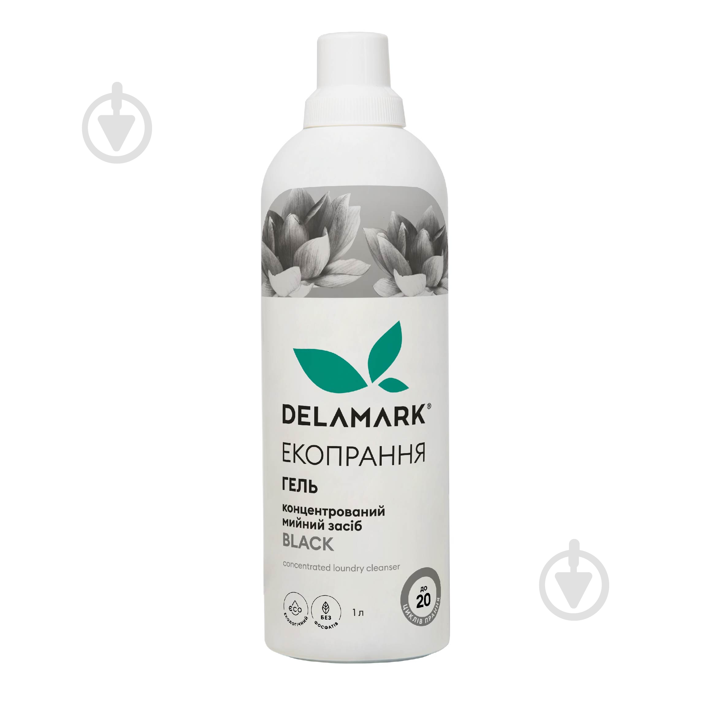 Гель для машинной и ручной стирки DeLaMark Black 1 л - фото 2