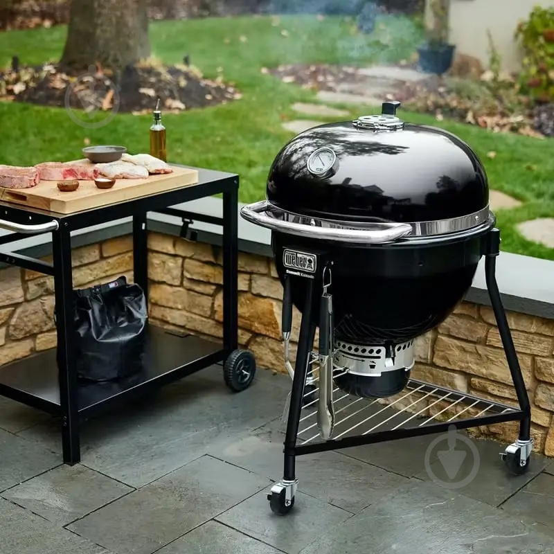 Гриль угольный Weber Summit Kamado E6, 61 cm - фото 7 Гриль угольный Weber Summit Kamado E6, 61 cm - фото 7