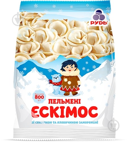 Пельмени Рудь Эскимос Хуторок 800 - фото 1 Пельмени Рудь Эскимос Хуторок 800 - фото 1