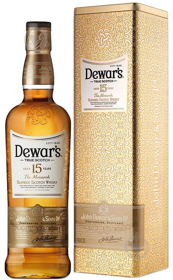 Виски Dewar's 15 лет выдержки 0,7 л - фото 1