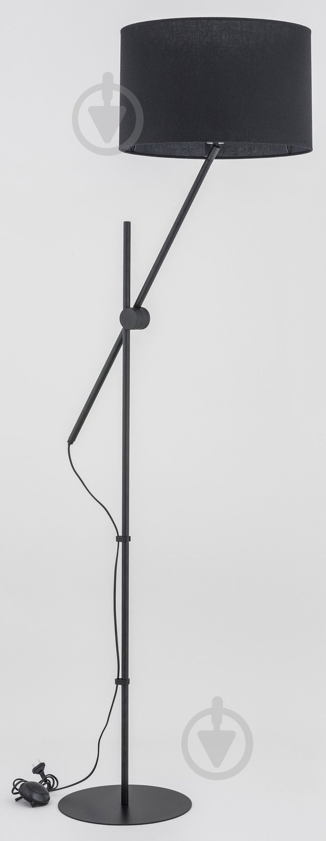 Торшер ALFA LORA 60 Вт E27 чорний - фото 1 Торшер ALFA LORA 60 Вт E27 чорний - фото 1