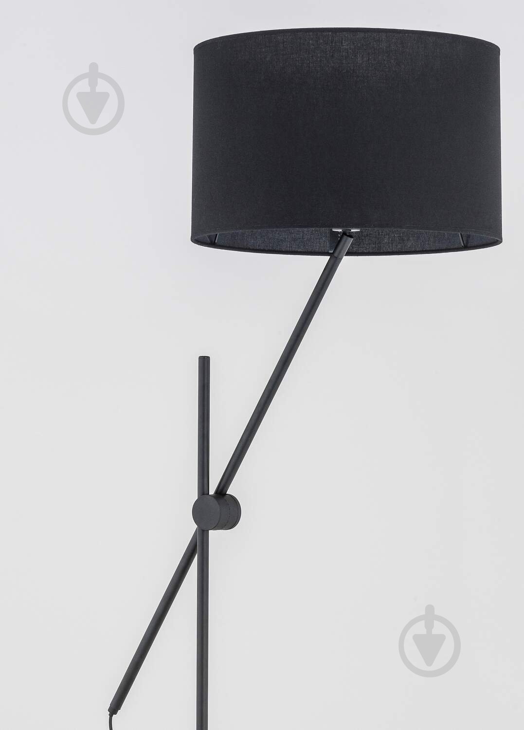 Торшер ALFA LORA 60 Вт E27 чорний - фото 2 Торшер ALFA LORA 60 Вт E27 чорний - фото 2