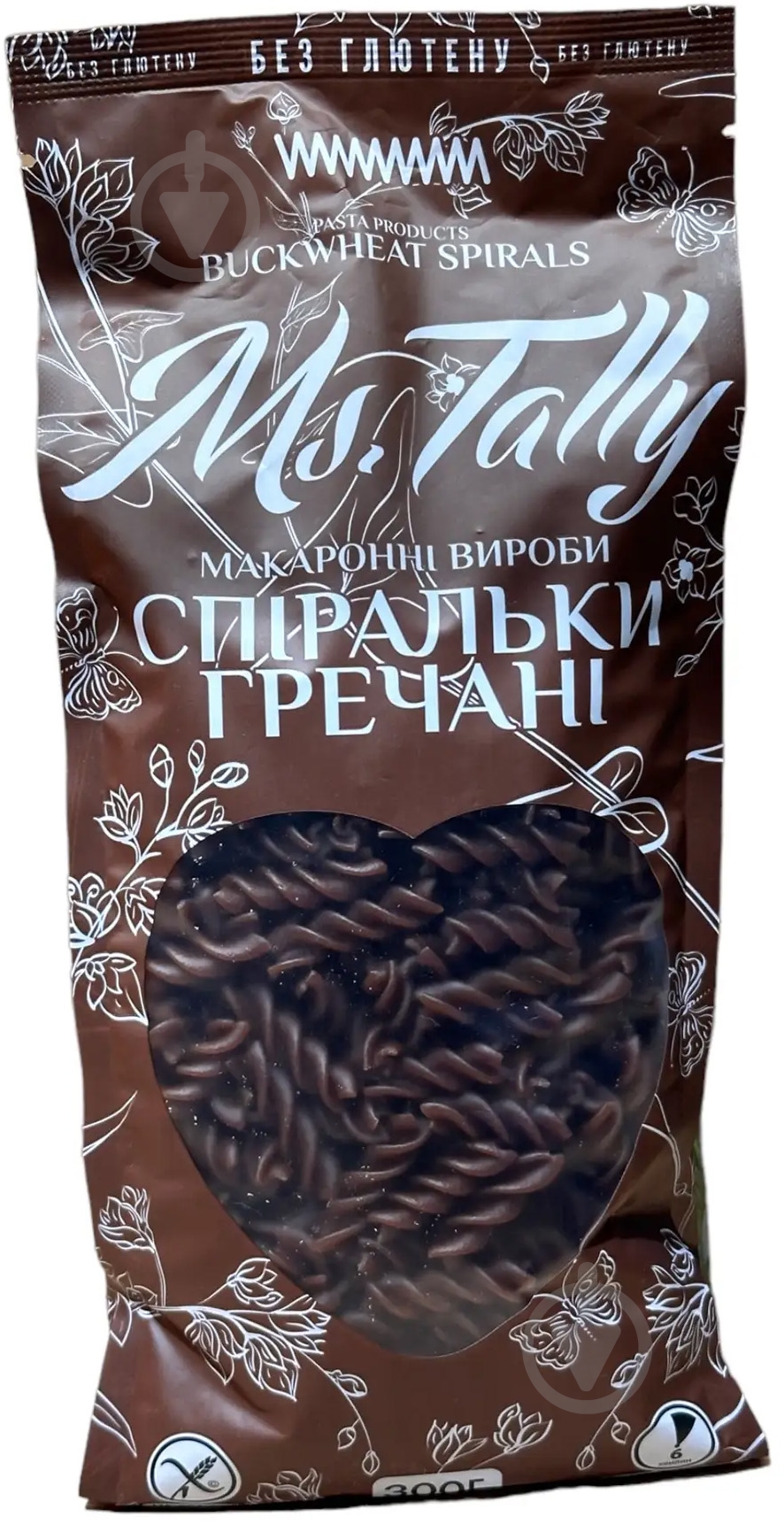 Макароны Споральники гречишные ТМ Ms.Tally 300 г - фото 1 Макароны Споральники гречишные ТМ Ms.Tally 300 г - фото 1