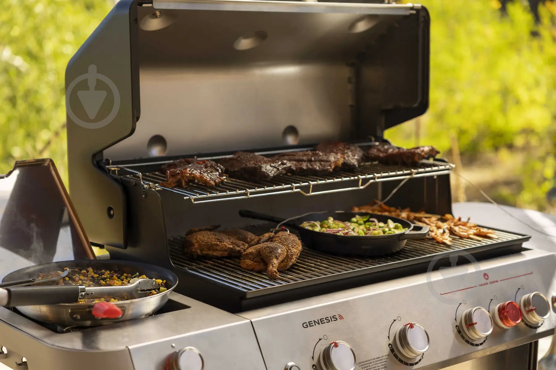 Гриль газовый Weber Genesis EPX-435, черный - фото 21 Гриль газовый Weber Genesis EPX-435, черный - фото 21