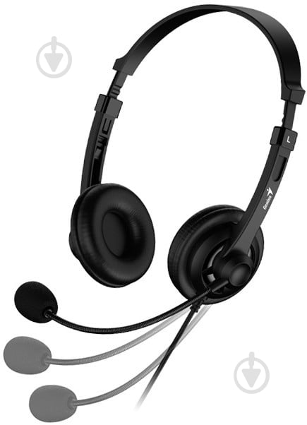 Гарнітура Genius HS-230U black (31710021400) - фото 3 Гарнітура Genius HS-230U black (31710021400) - фото 3