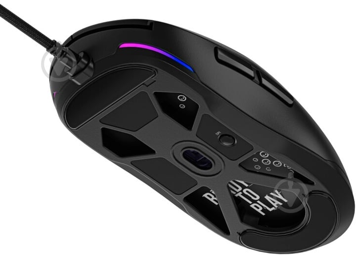 Мышка LORGAR MSA10 Ultralight Wired Gaming USB black (LRG-MSA10-BK) - фото 9 Мышка LORGAR MSA10 Ultralight Wired Gaming USB black (LRG-MSA10-BK) - фото 9