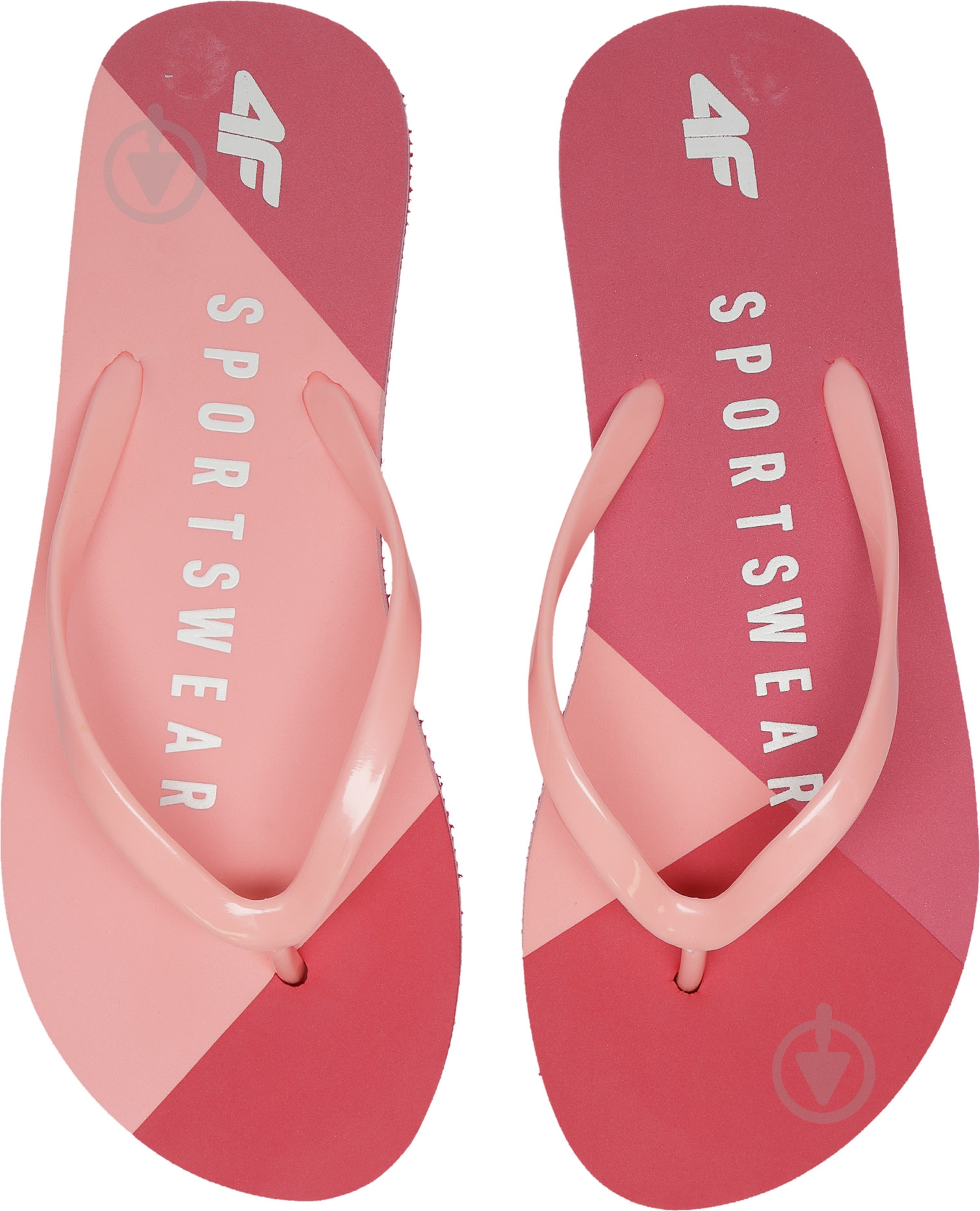 Вьетнамки 4F H4L21-KLD006-63S р.37 коралловый - фото 3