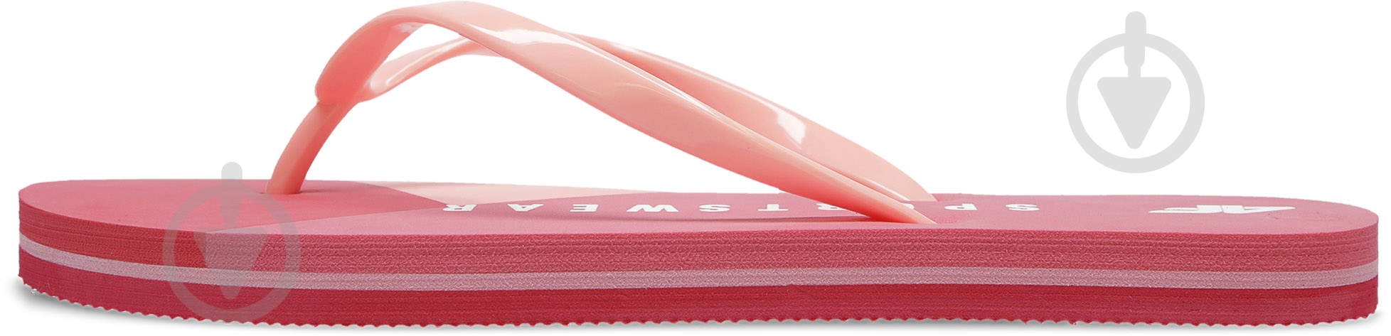 Вьетнамки 4F H4L21-KLD006-63S р.37 коралловый - фото 2