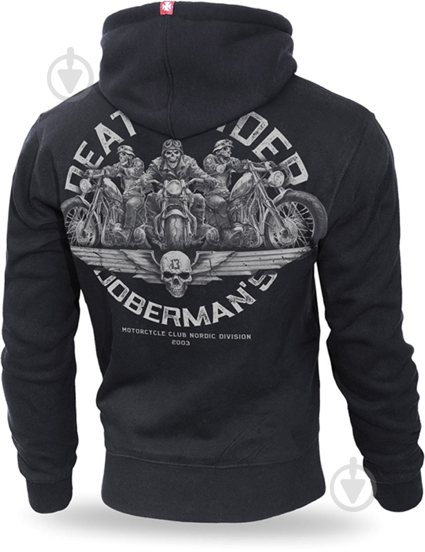Худі Dobermans Aggressive BK166 Death Riders р. M чорний - фото 2