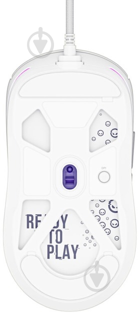 Мышка LORGAR MSA10 Ultralight Wired Gaming USB white (LRG-MSA10-WH) - фото 8 Мышка LORGAR MSA10 Ultralight Wired Gaming USB white (LRG-MSA10-WH) - фото 8