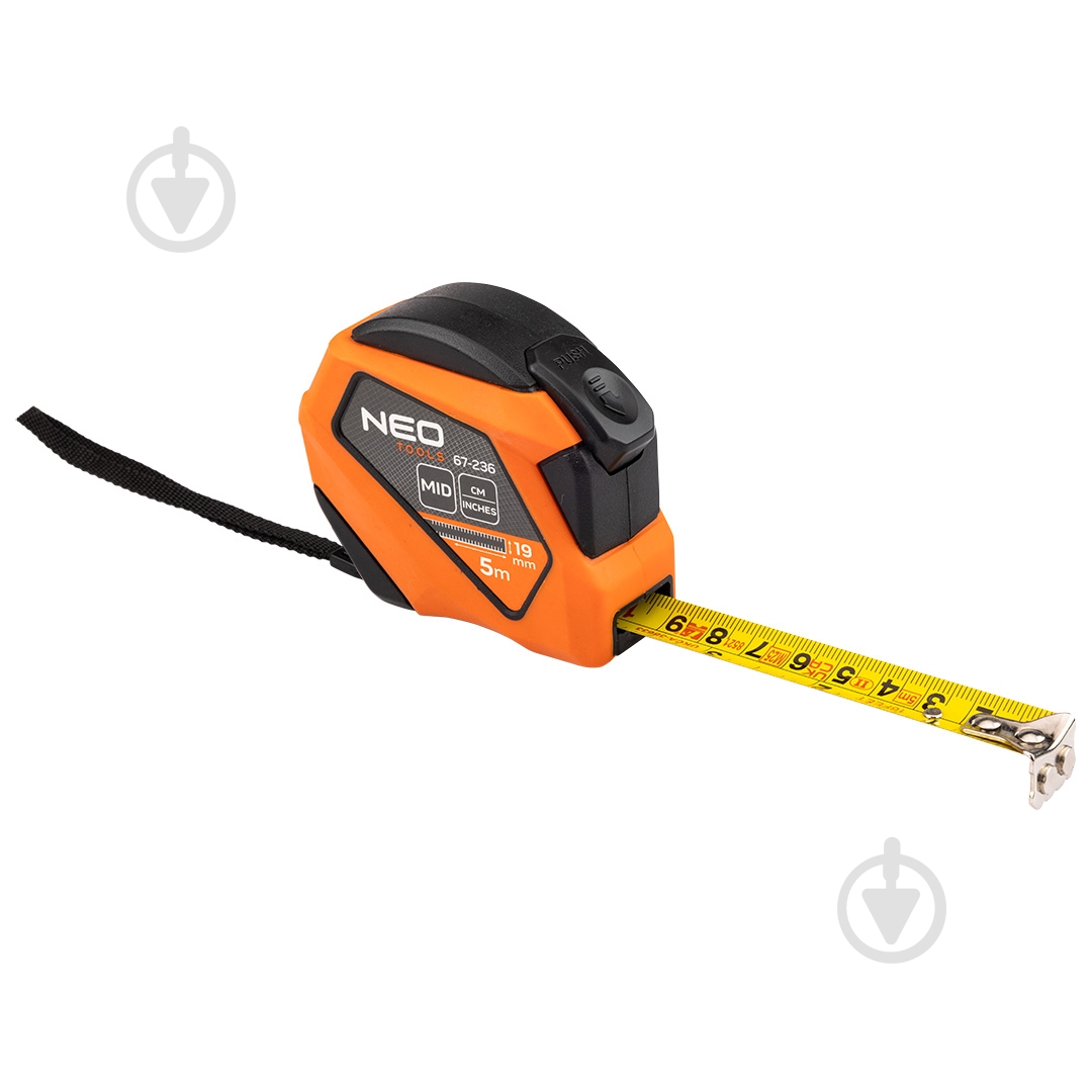 Рулетка NEO tools 67-236 5 м x 19 мм - фото 1 Рулетка NEO tools 67-236 5 м x 19 мм - фото 1