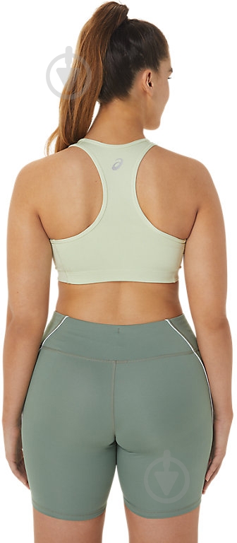 Бра Asics CORE LOGO BRA 2012C573-300 р.XS зеленый - фото 2 Бра Asics CORE LOGO BRA 2012C573-300 р.XS зеленый - фото 2