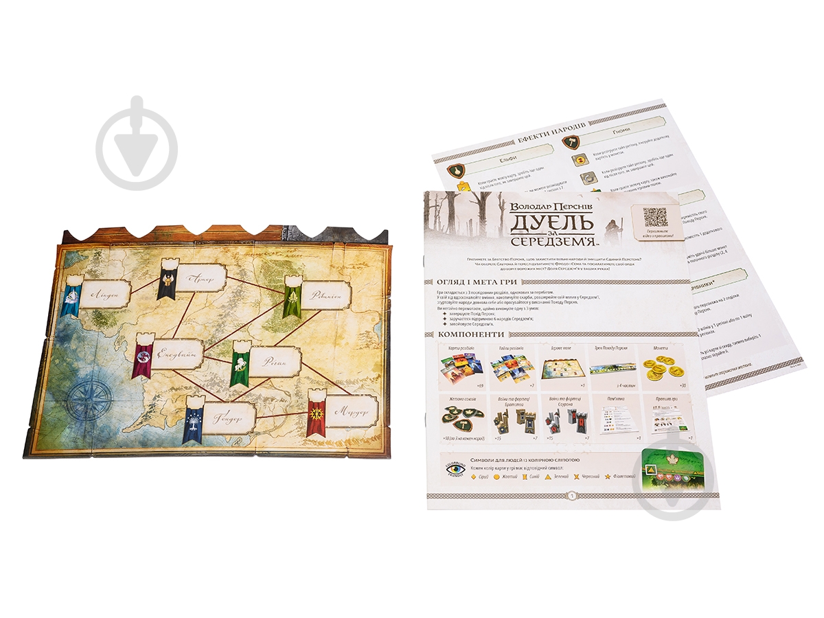 Игра настольная Ігромаг Властелин колец. Дуэль за Средиземье 8091 - фото 5