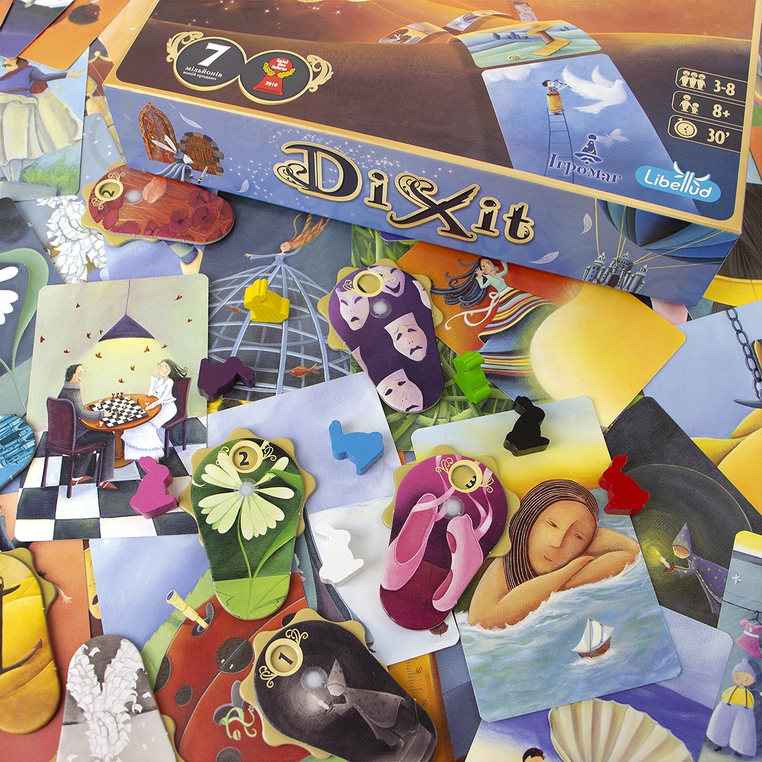 Игра настольная Ігромаг Диксит (Dixit) 5669 - фото 13 Игра настольная Ігромаг Диксит (Dixit) 5669 - фото 13