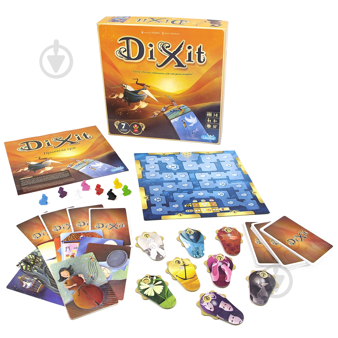 Игра настольная Ігромаг Диксит (Dixit) 5669 - фото 2 Игра настольная Ігромаг Диксит (Dixit) 5669 - фото 2
