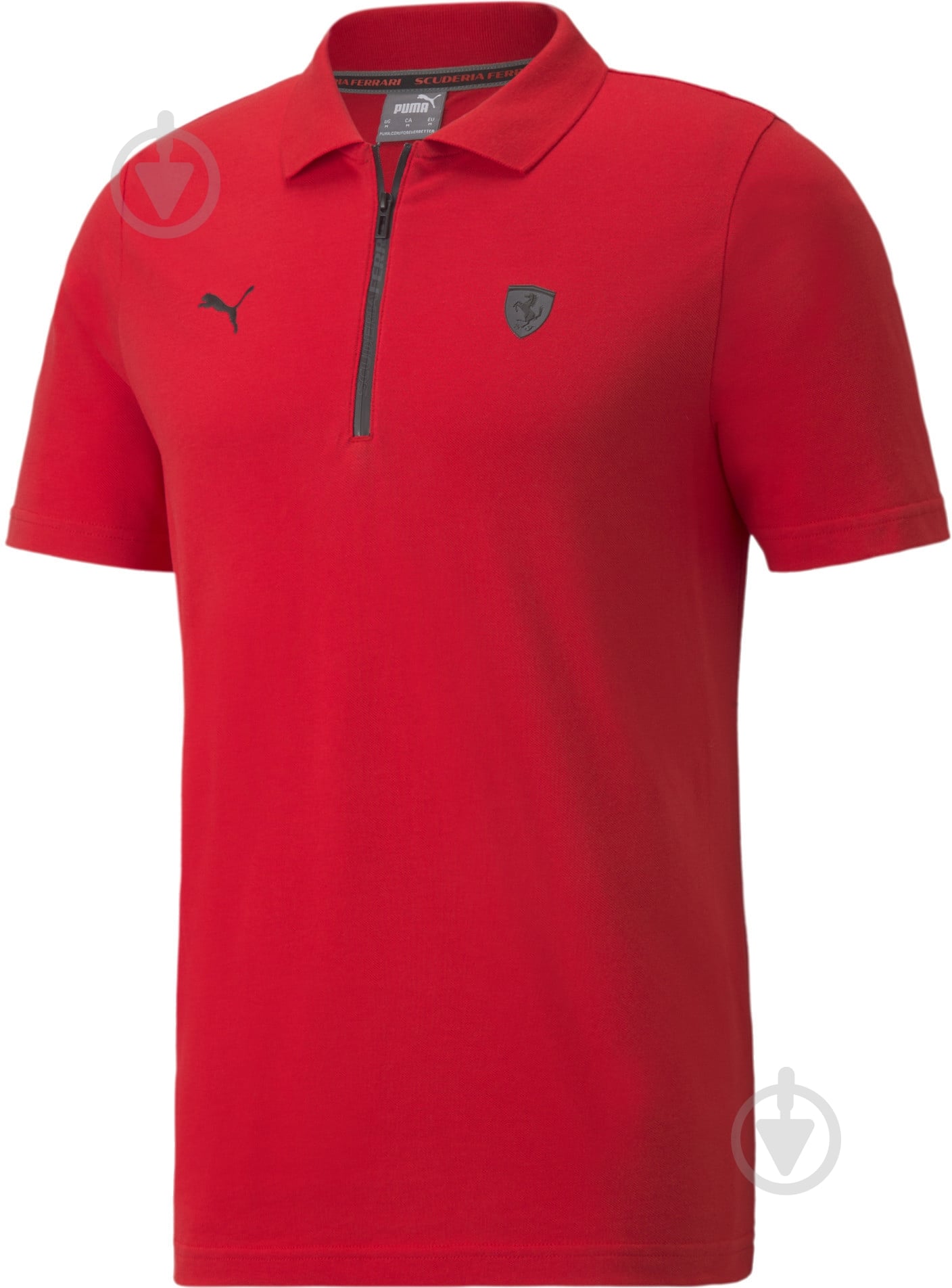 Поло Puma Ferrari Style Polo 53177402 р.S червоний - фото 1